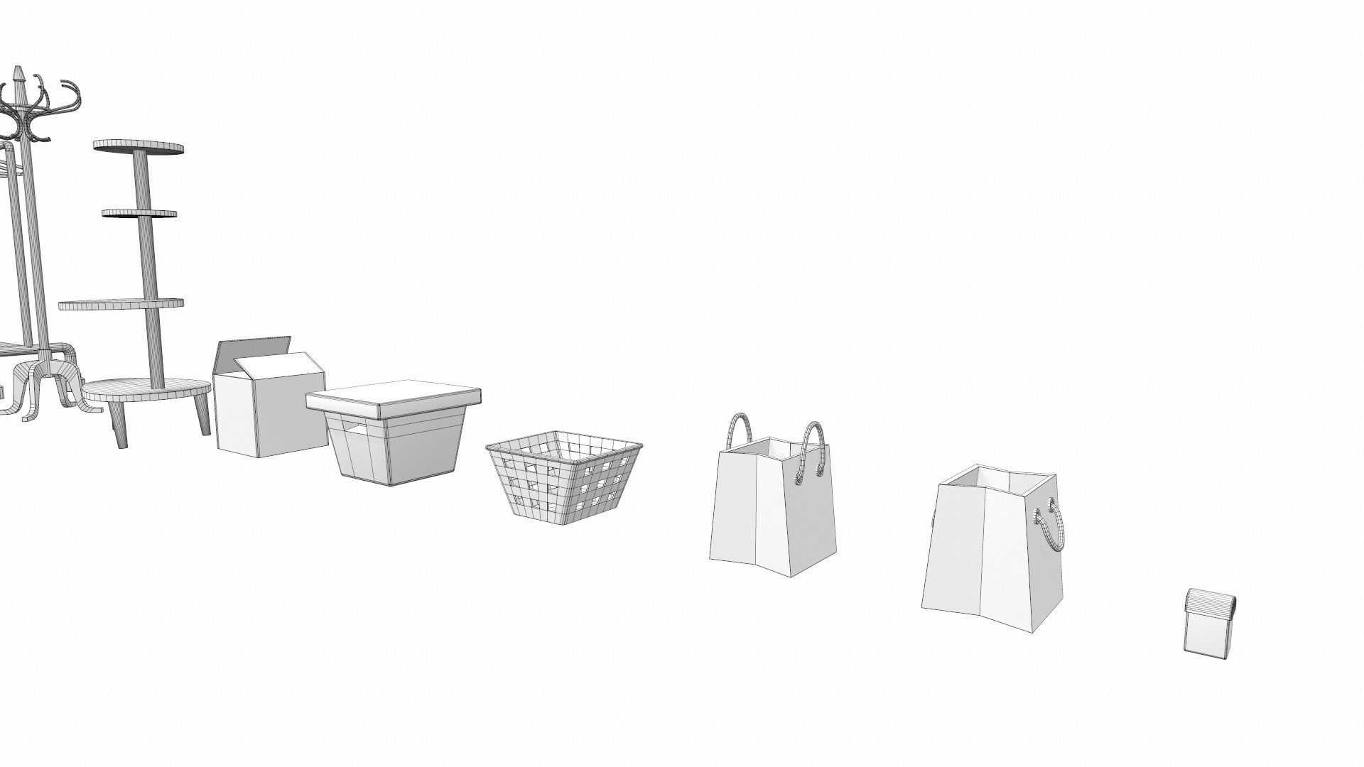 Cartoon household props pack vol 1 3D model_16