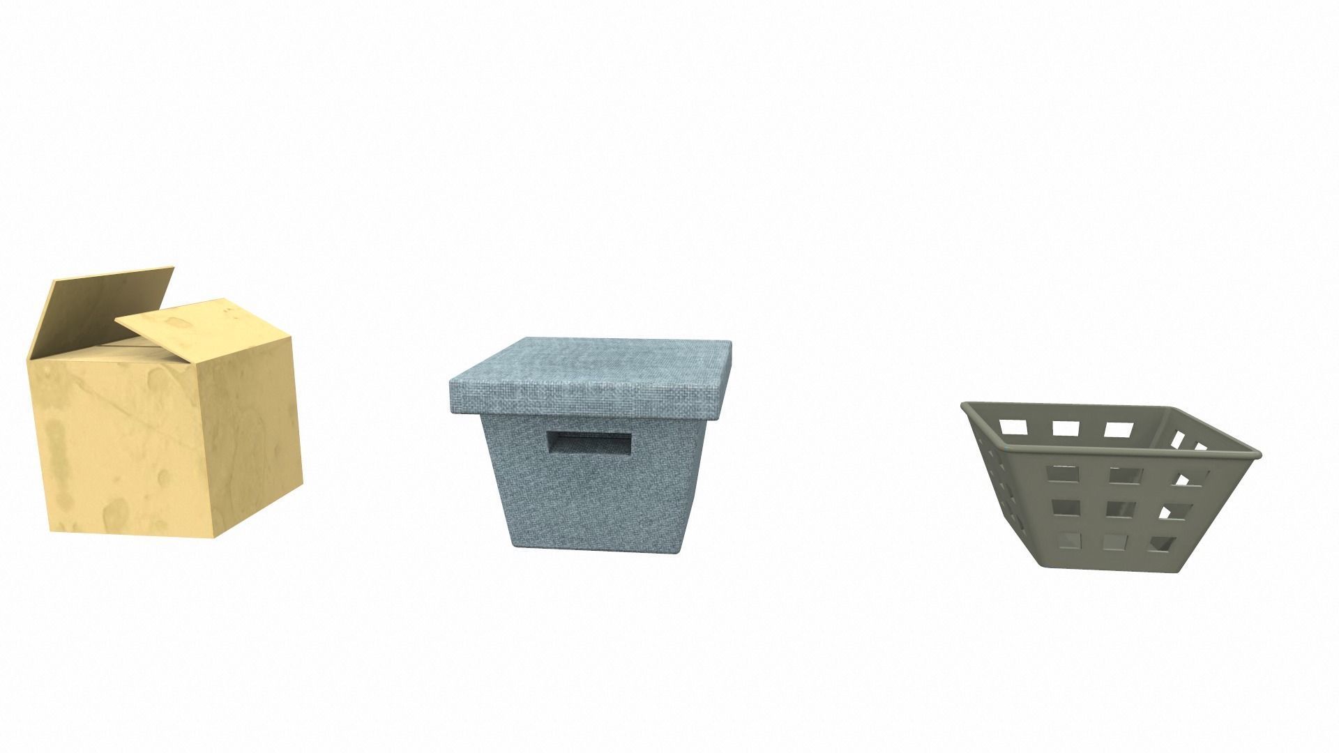 Cartoon household props pack vol 1 3D model_10