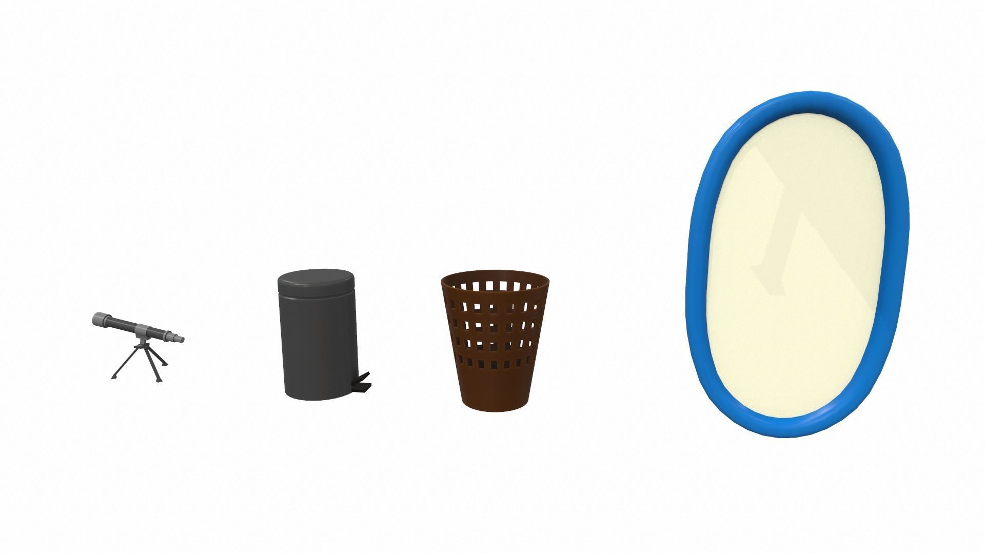 Cartoon household props pack vol 1 3D model_7