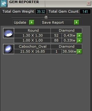 Oval Cabochone Halo black stone ring 2477 3D print model 3D print model_8