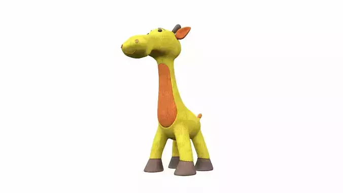 Plush toy giraffe