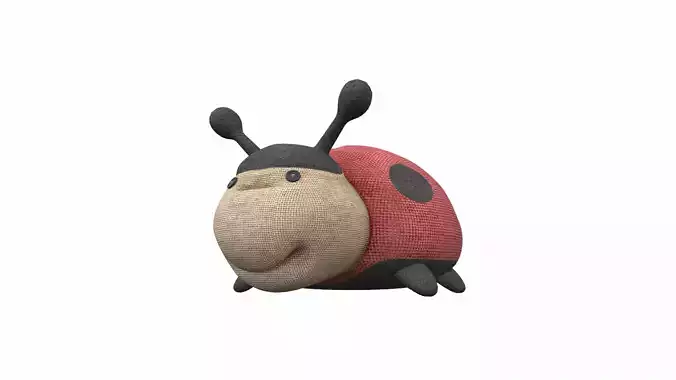 Plush toy ladybug