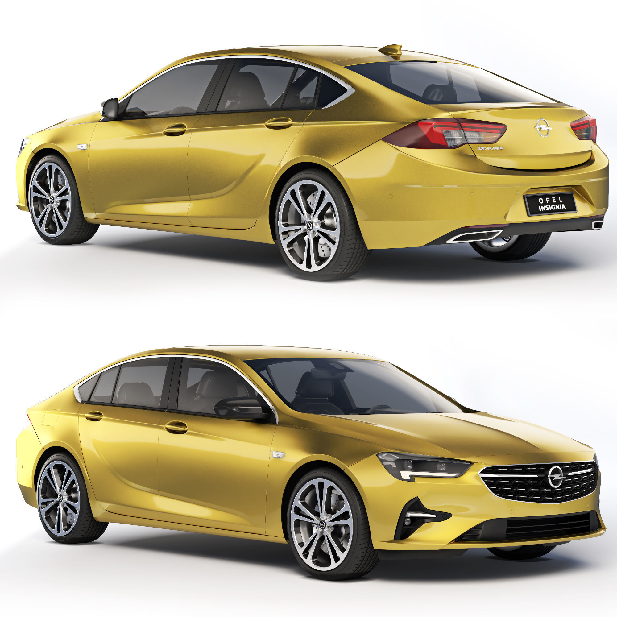 Opel Insignia Grand Sport 2020 3D model_3