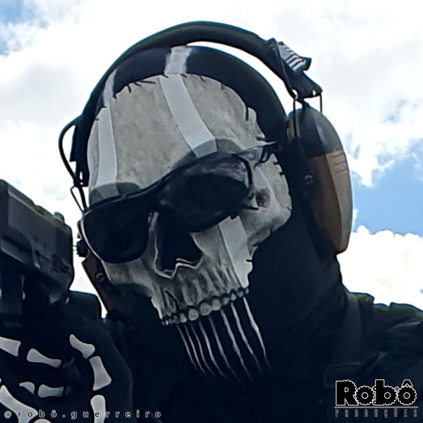 GHOST SIMON RILEY MW2 MASK - COD - MODERN WARFARE - WARZONE 3D print model_25