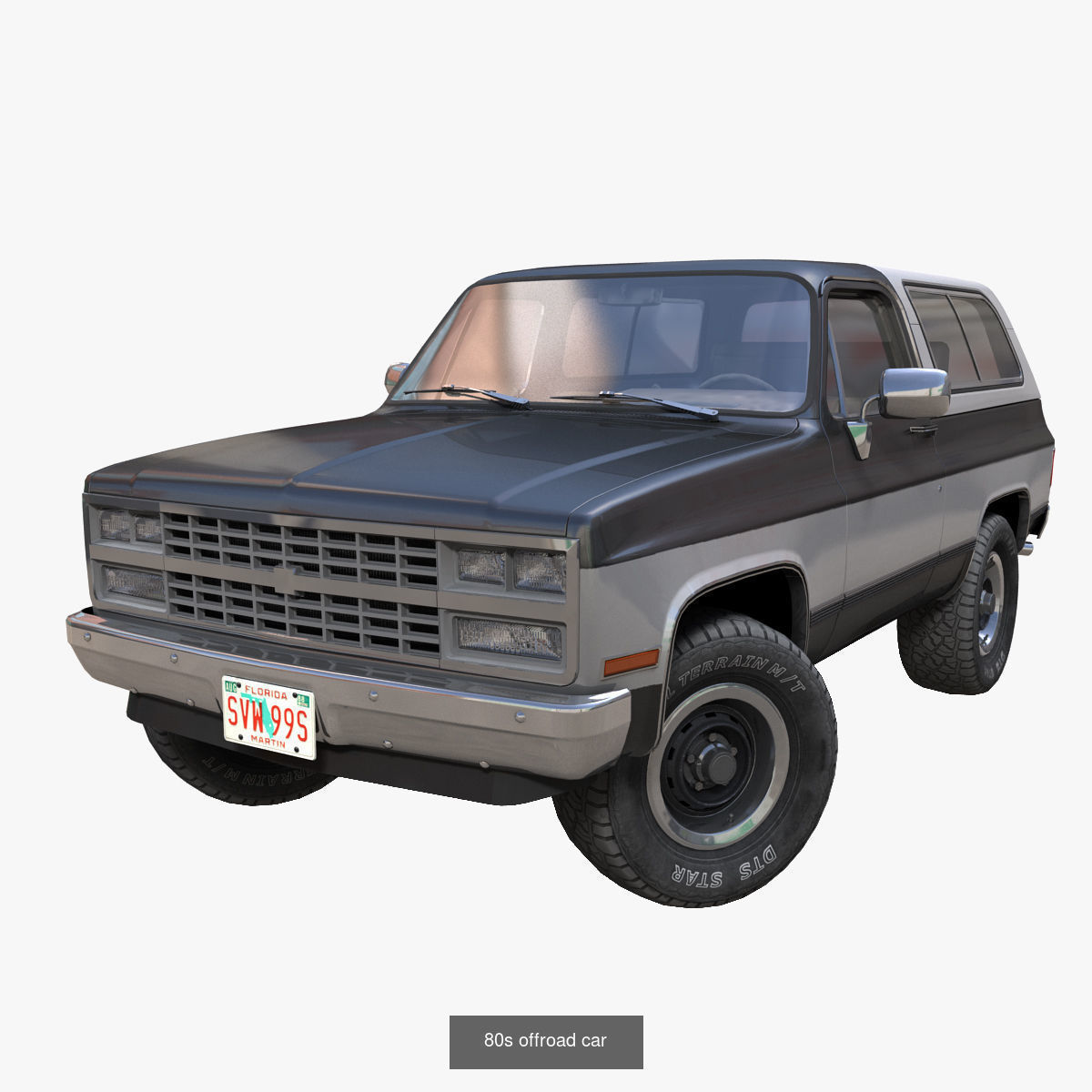 80s NewYork cars 3D Model Collection_20