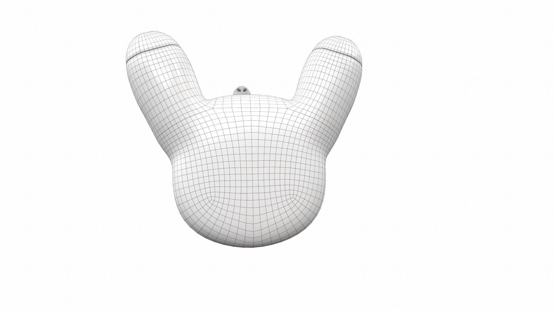 Plush toy mouse 3D model_9