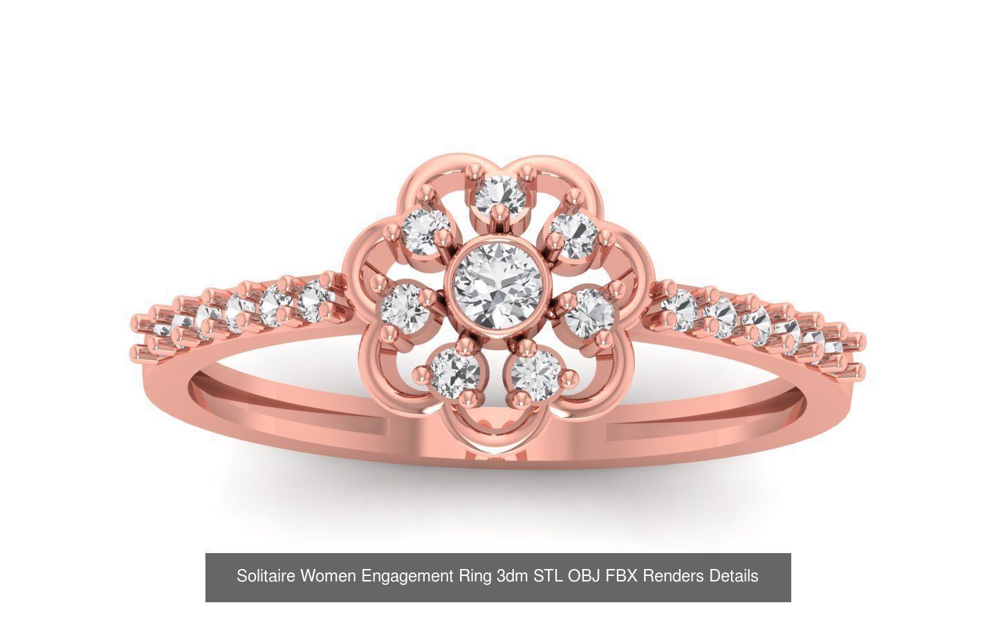 50 Solitaire Women Engagement Rings Collection _35