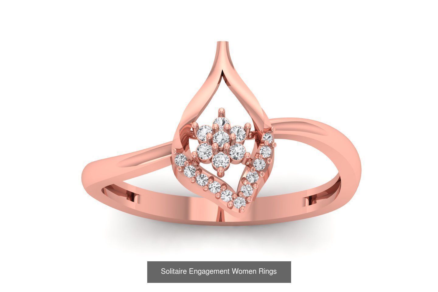 50 Solitaire Women Engagement Rings Collection _23