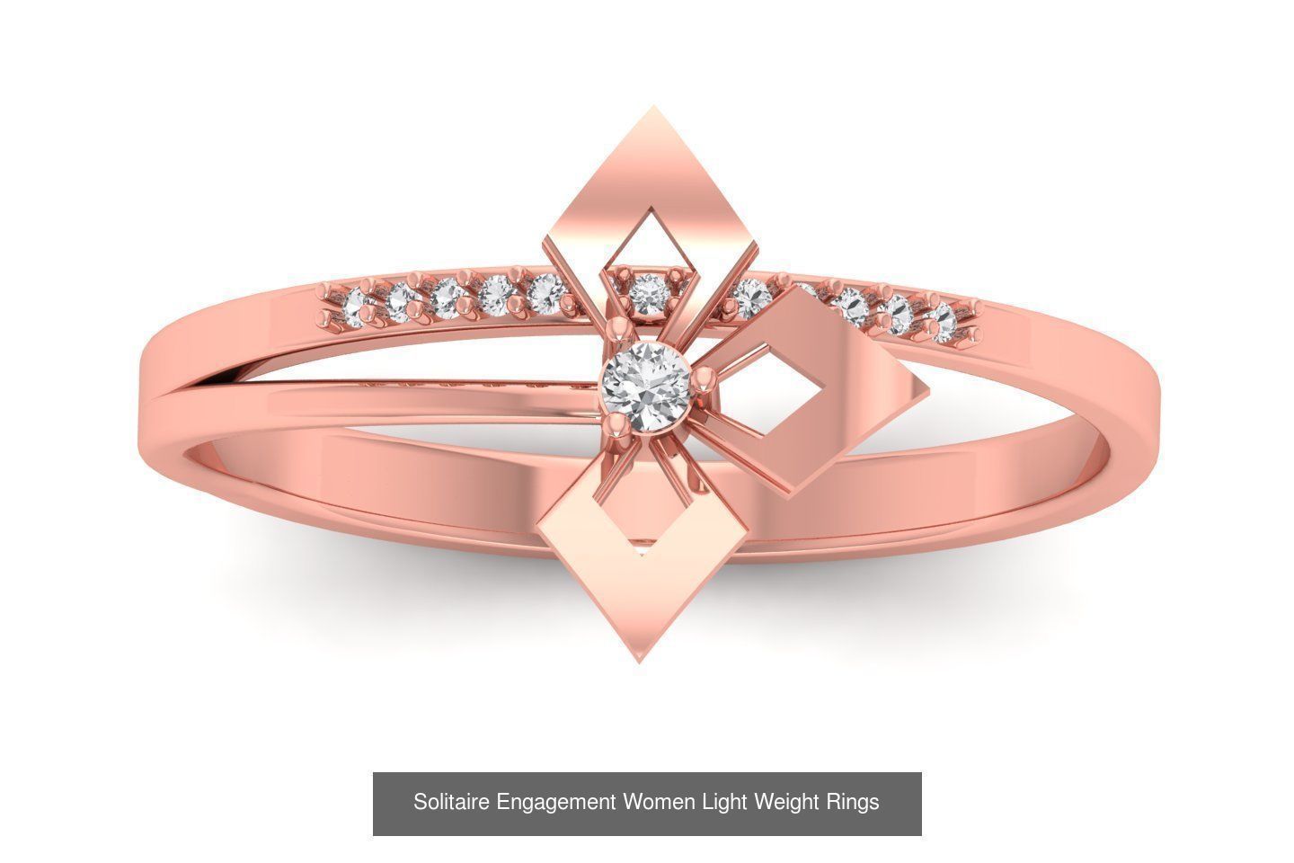 50 Solitaire Women Engagement Rings Collection _14