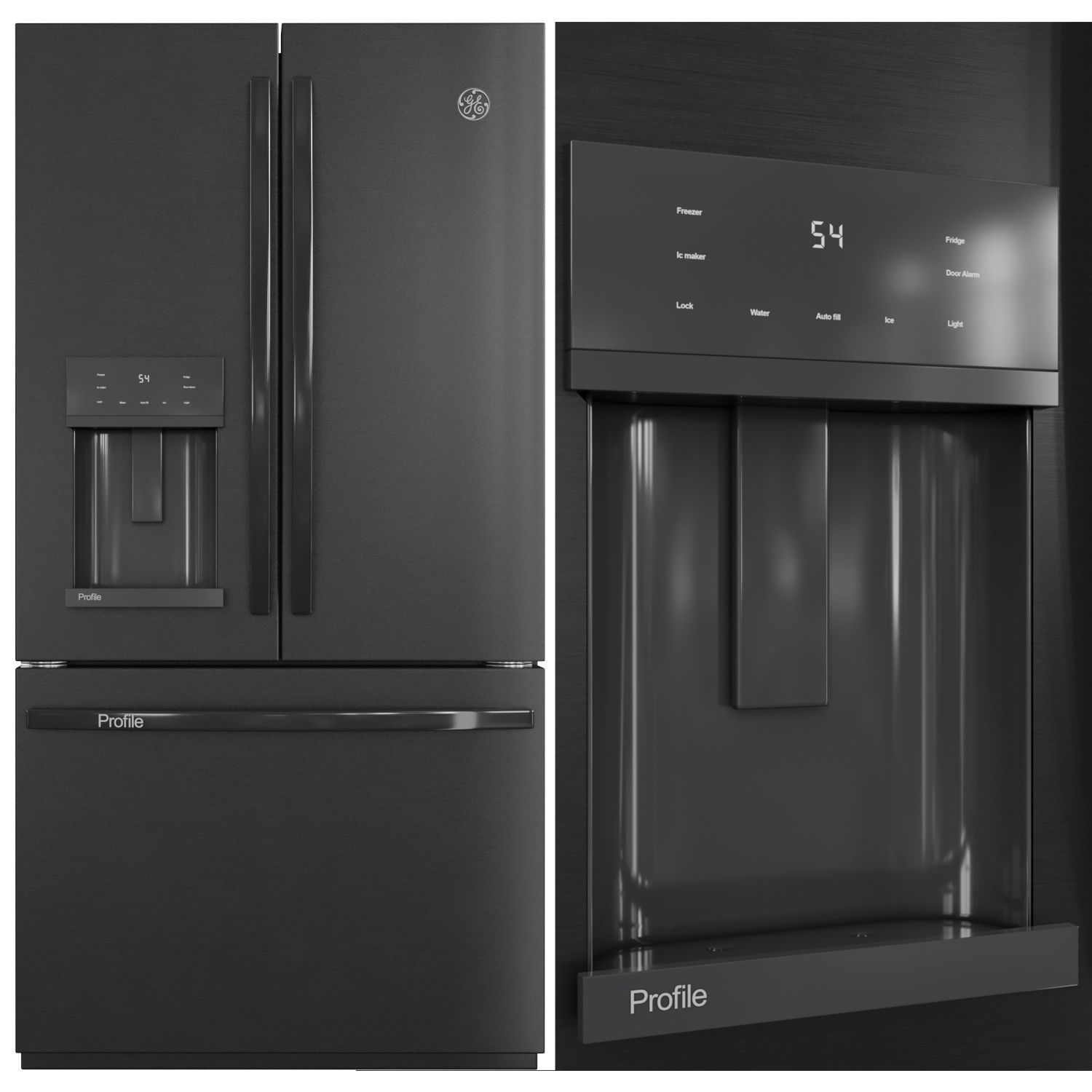 GE appliance Collection 3D model_1