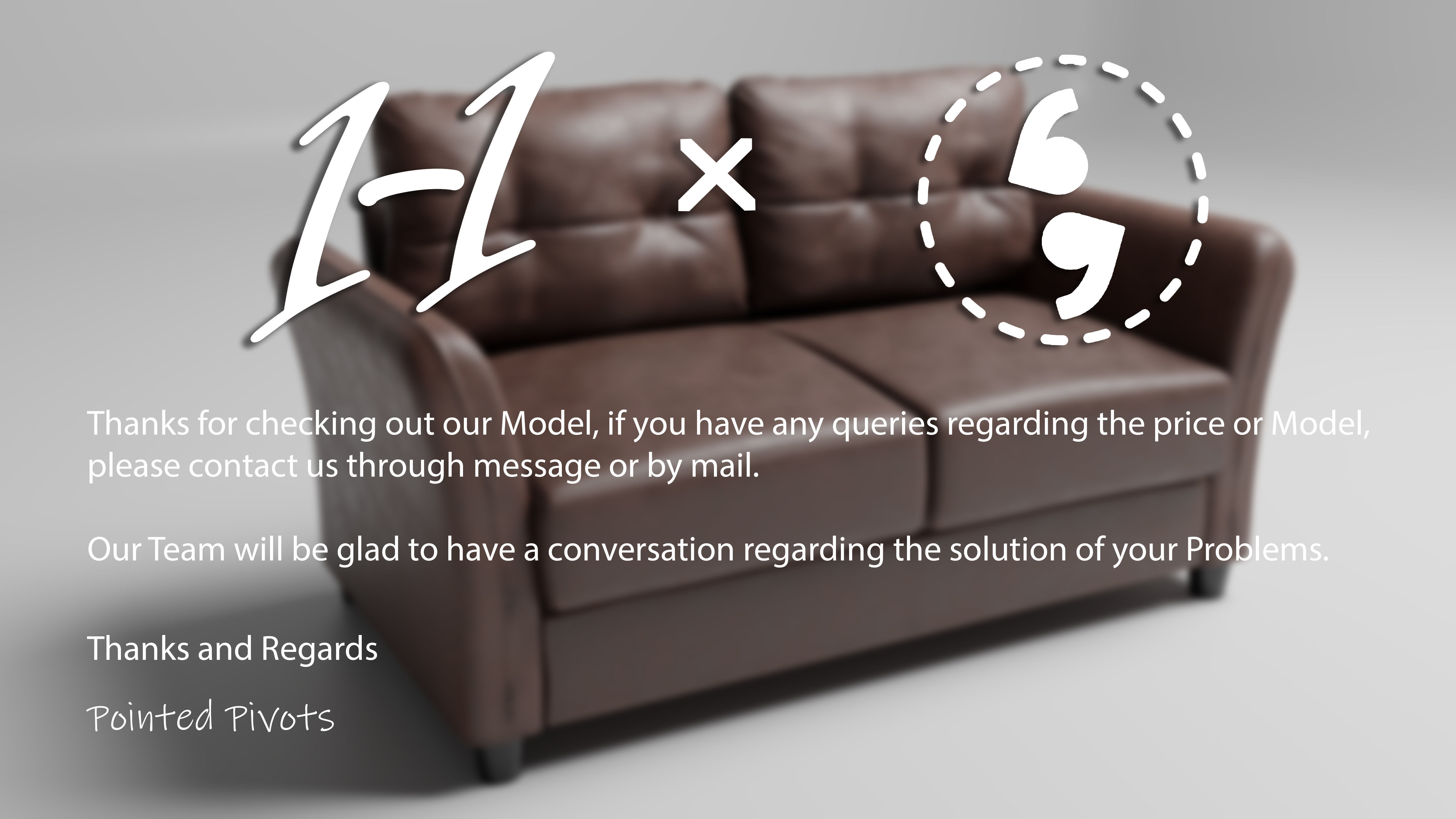 Leather Sofa 3D model_11