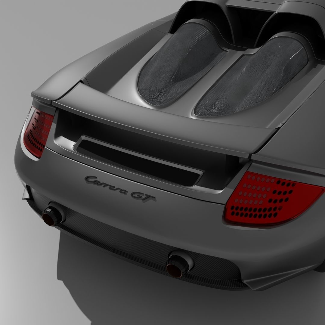 Porsche Carrera GT 3D model_2