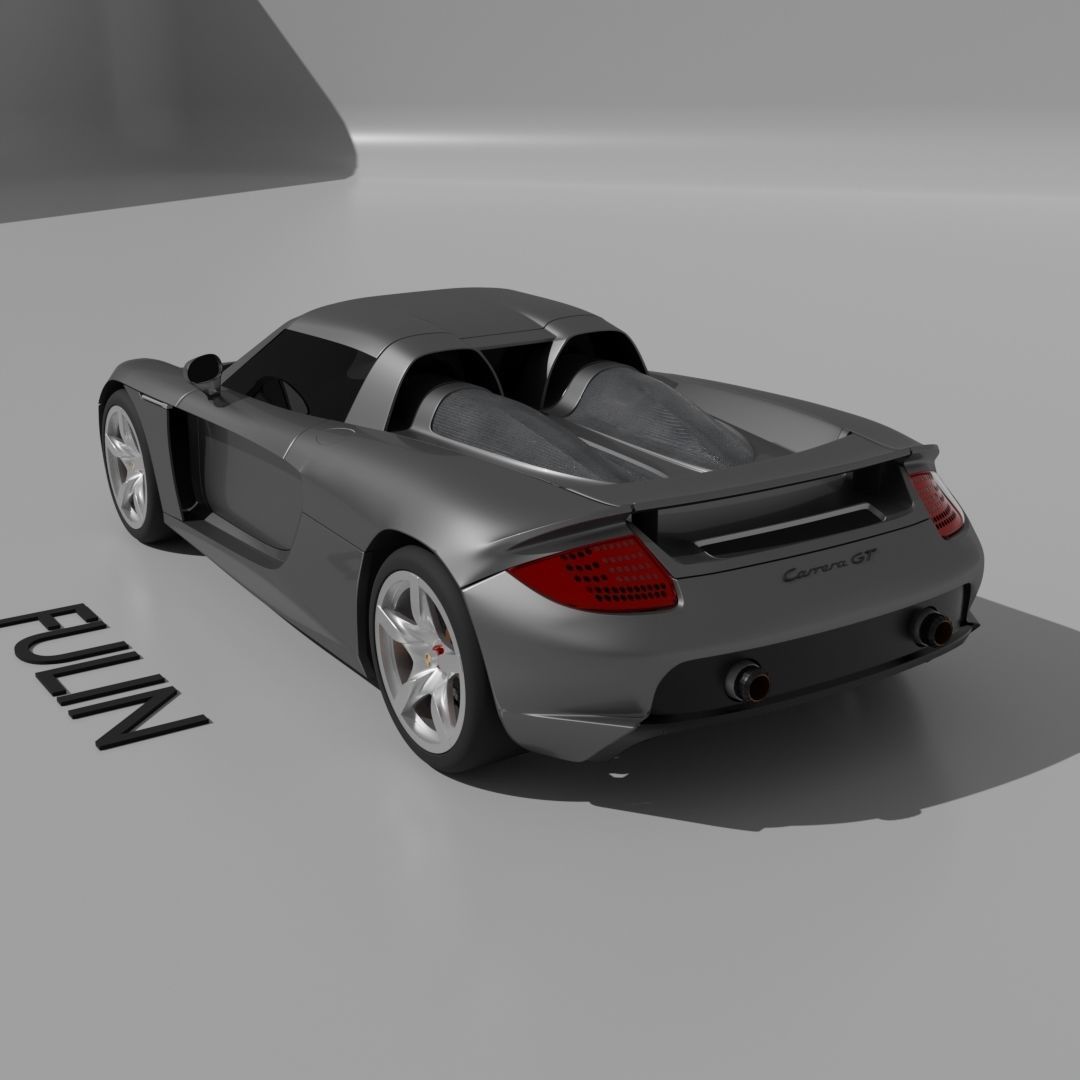 Porsche Carrera GT 3D model_1