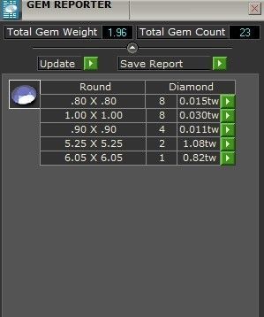 3-Stone diamond ring 2488 3D print model 3D print model_8
