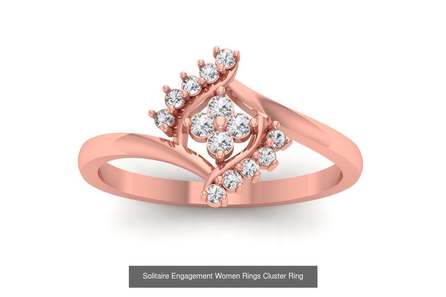50 Solitaire Wedding Engagement Women Bypass Rings Collection _48
