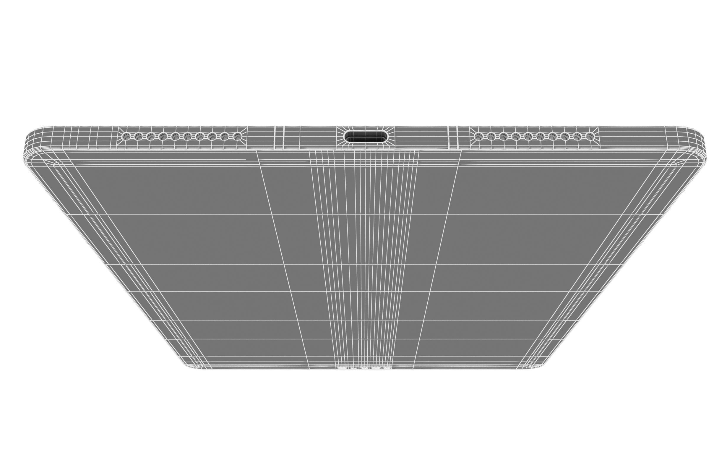 Apple iPad Pro 2022 4th Gen Silver 3D model_25