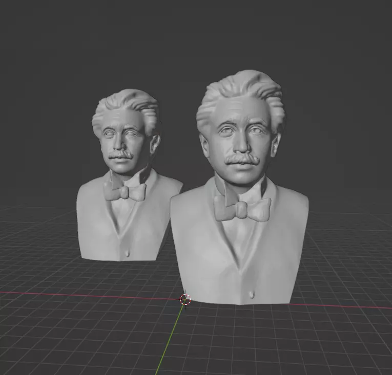 Albert Einstein 3D print model