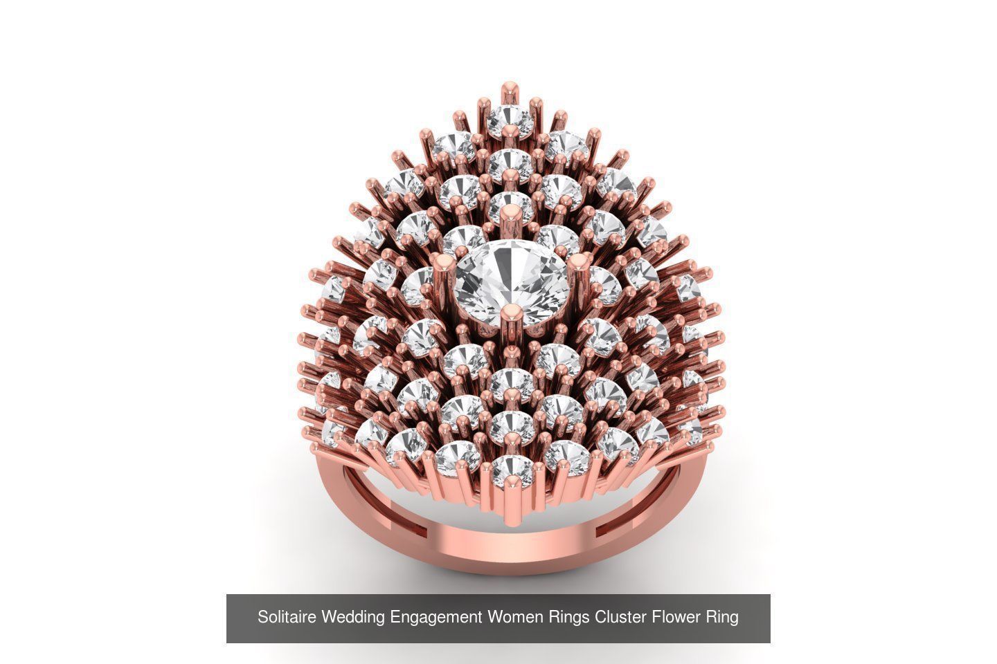 100 Solitaire Wedding Engagement Women Rings Collection _60