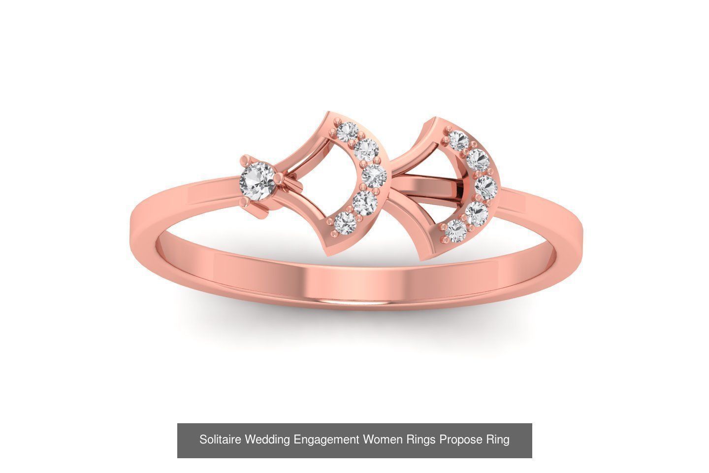 100 Solitaire Wedding Engagement Women Rings Collection _112