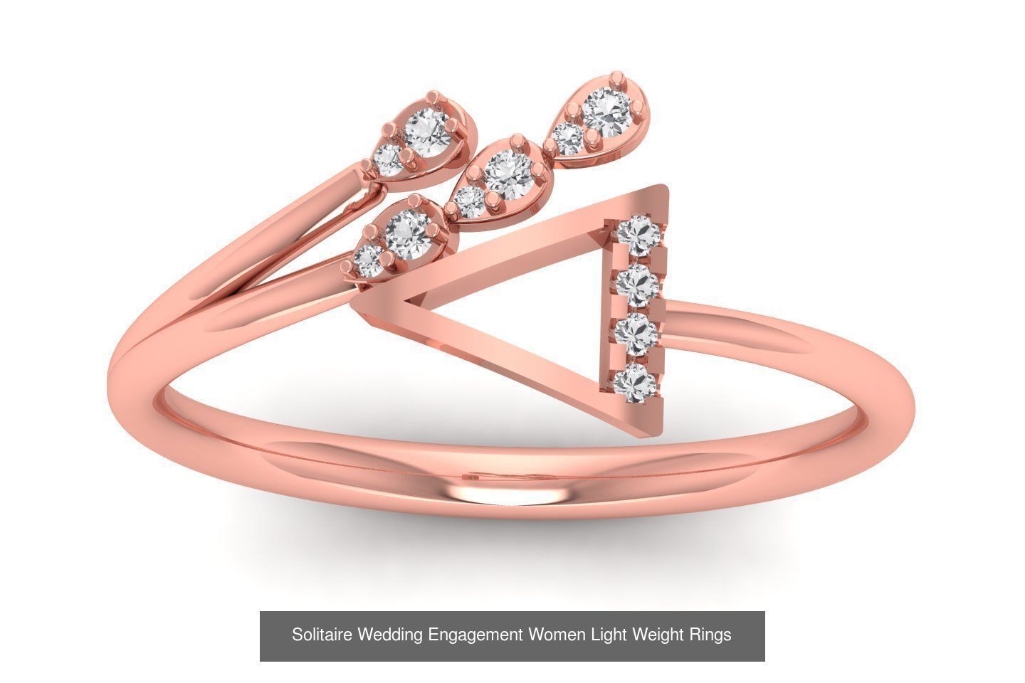 100 Solitaire Wedding Engagement Women Rings Collection _26