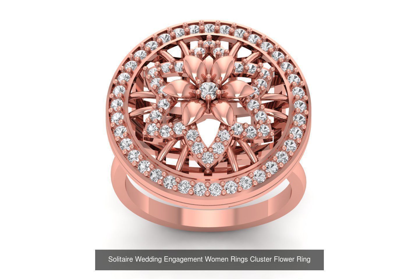 100 Solitaire Wedding Engagement Women Rings Collection _97