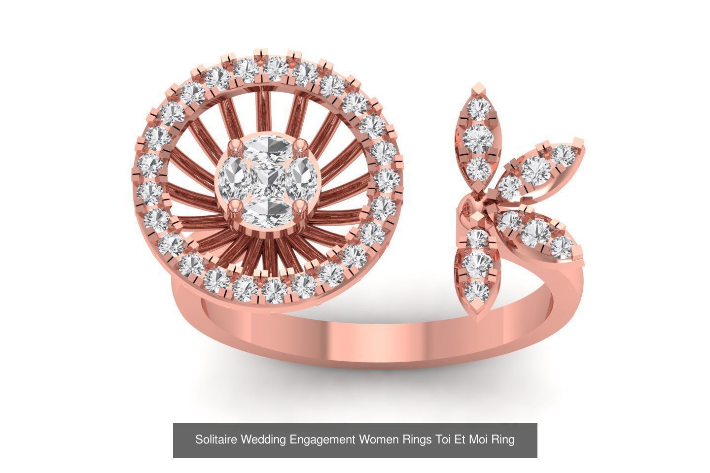 100 Solitaire Wedding Engagement Women Rings Collection _81