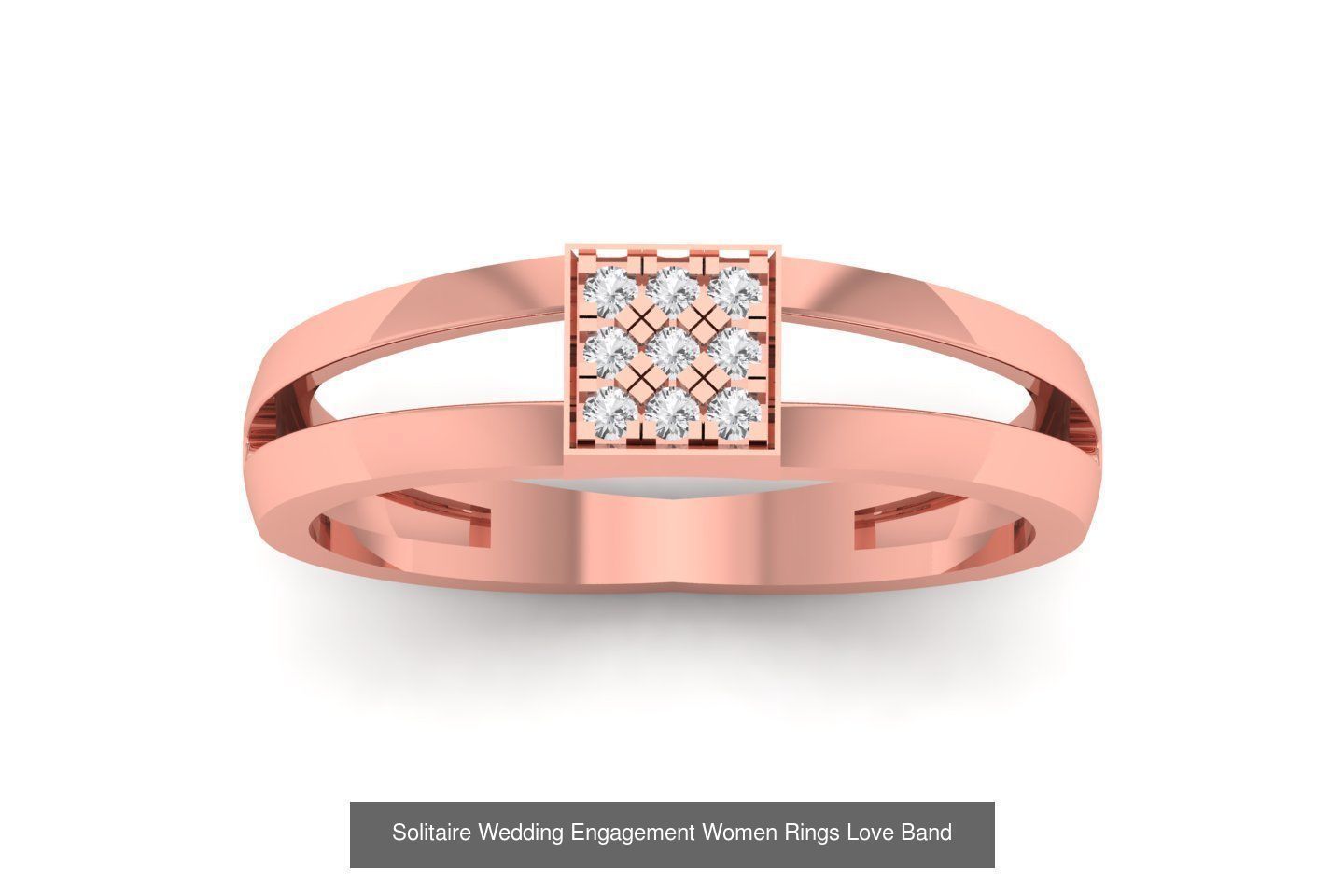 100 Solitaire Wedding Engagement Women Rings Collection _106