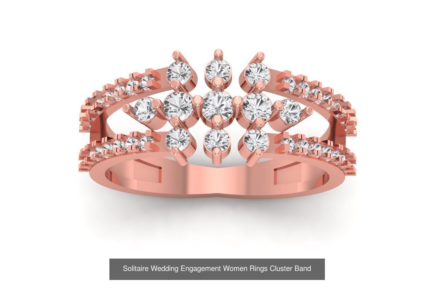 100 Solitaire Wedding Engagement Women Rings Collection _80