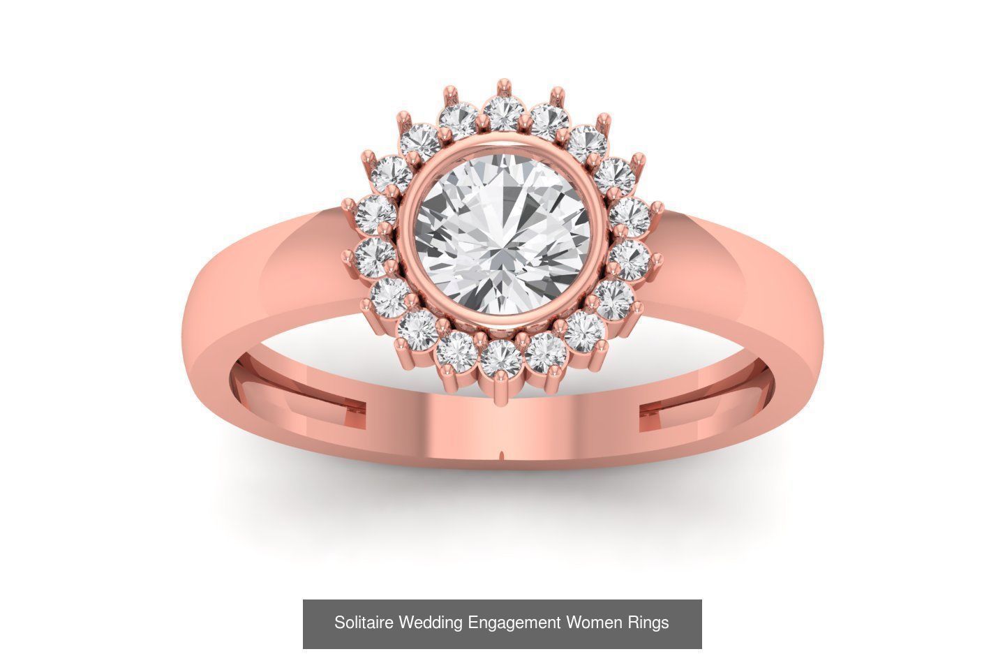 100 Solitaire Wedding Engagement Women Rings Collection _50