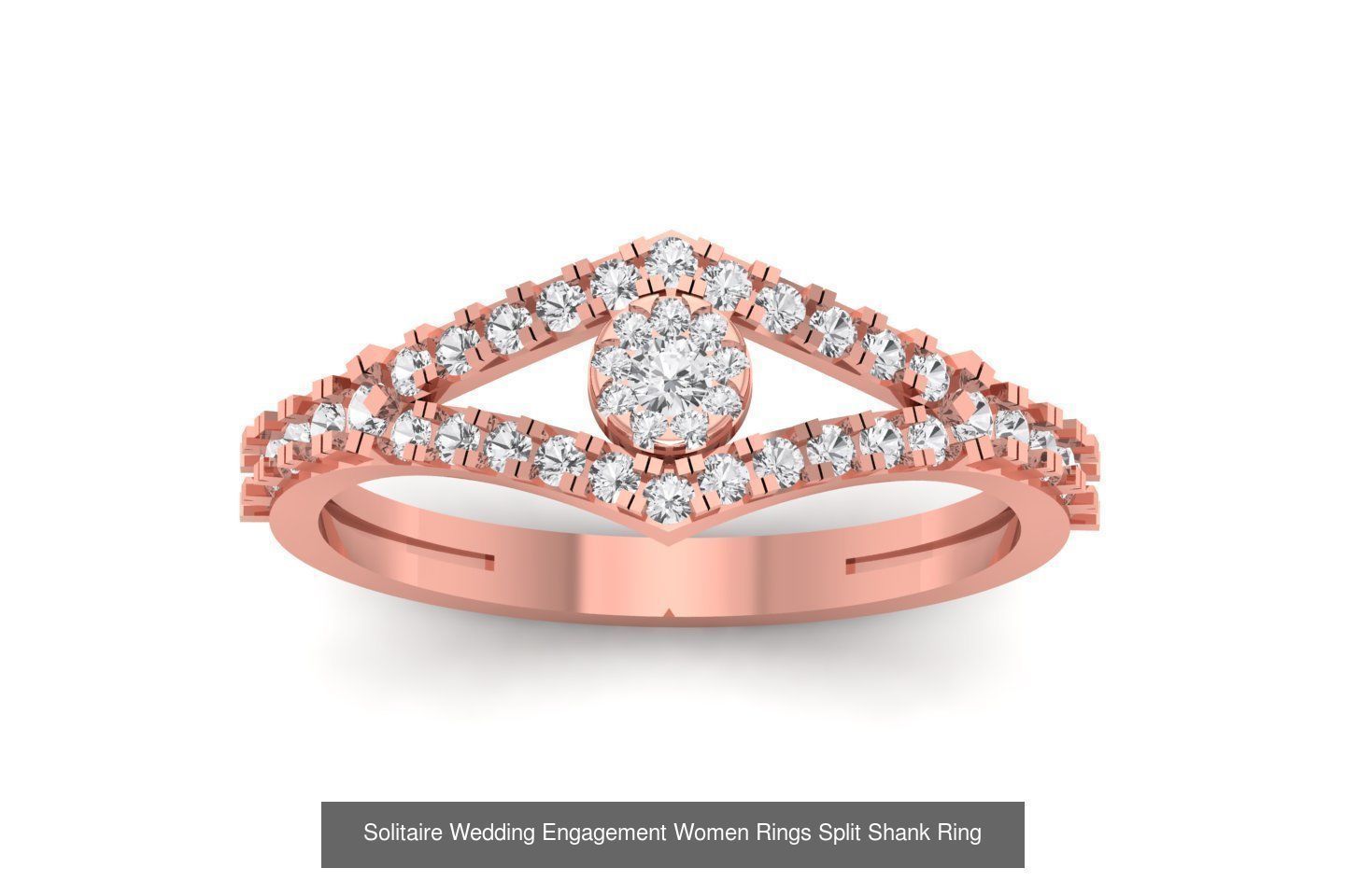 100 Solitaire Wedding Engagement Women Rings Collection _109