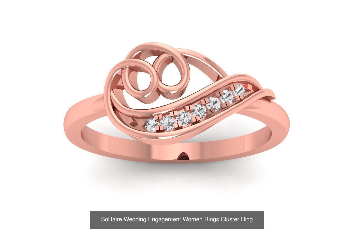 100 Solitaire Wedding Engagement Women Rings Collection _101