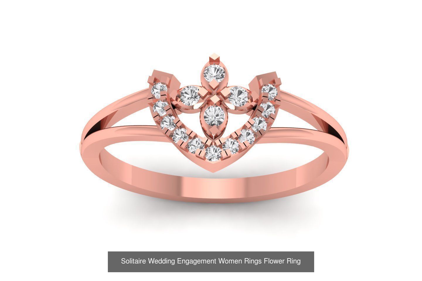 100 Solitaire Wedding Engagement Women Rings Collection _103