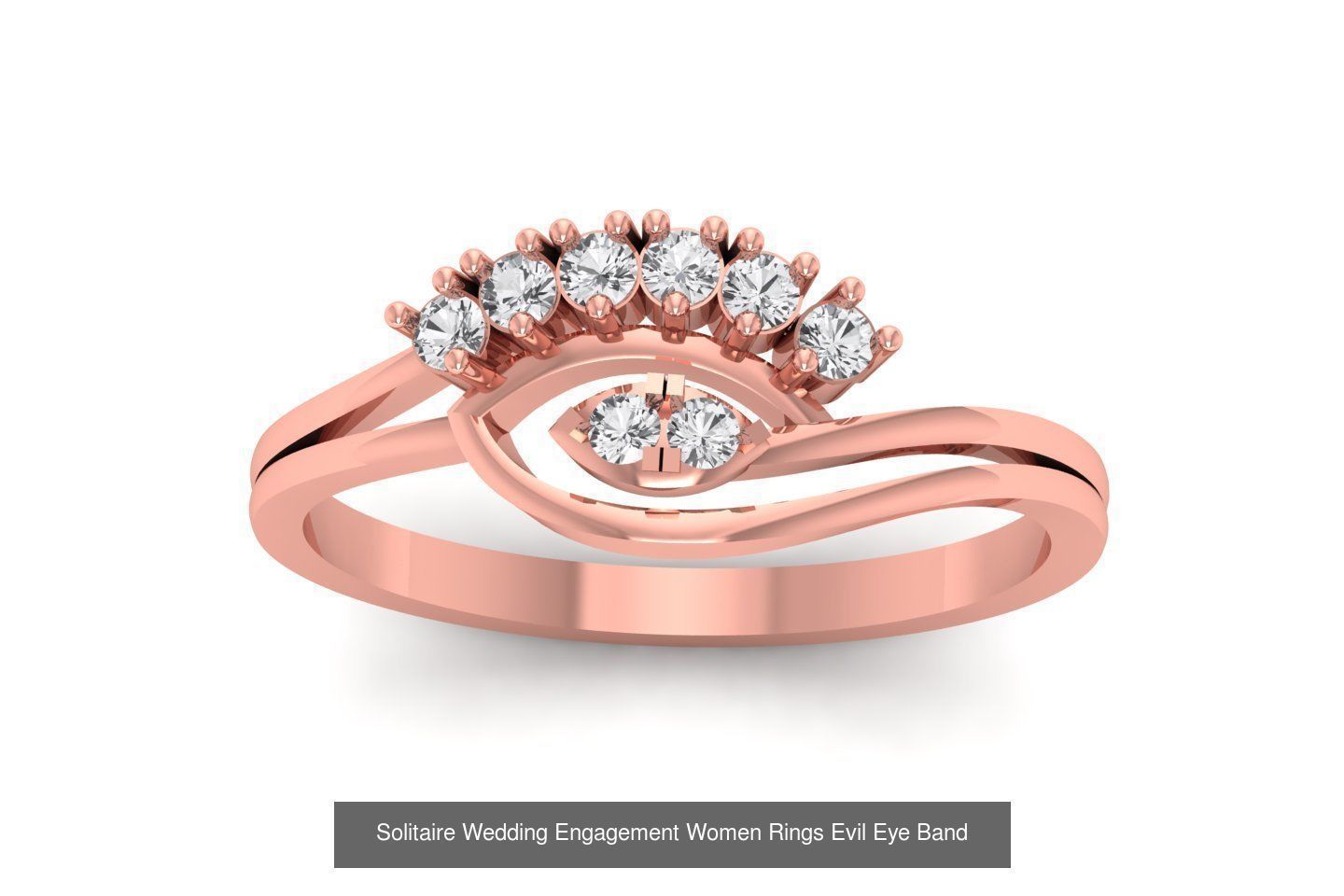 100 Solitaire Wedding Engagement Women Rings Collection _55