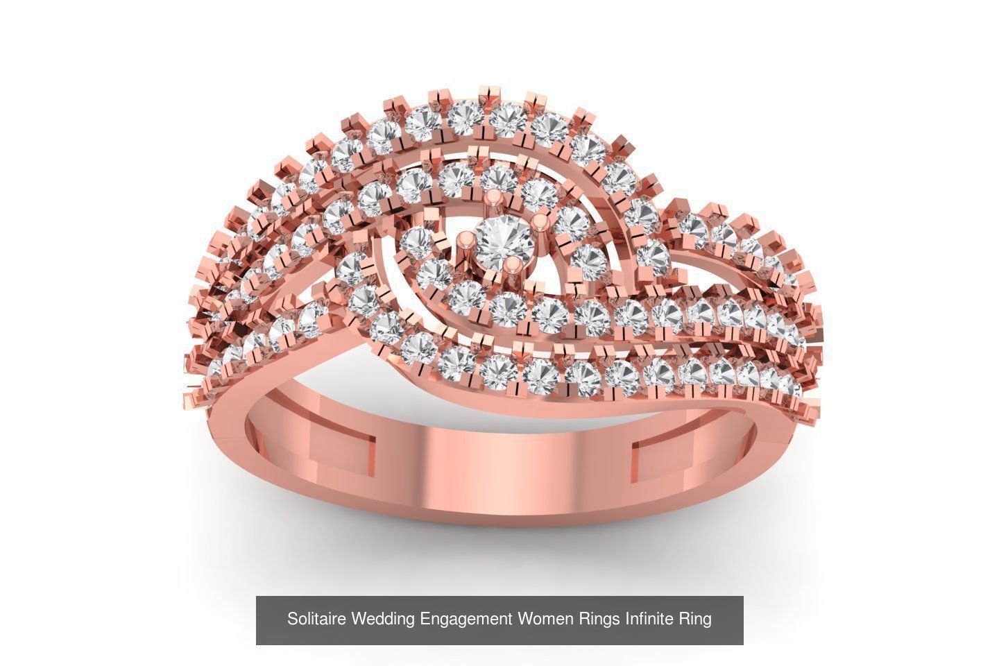100 Solitaire Wedding Engagement Women Rings Collection _77