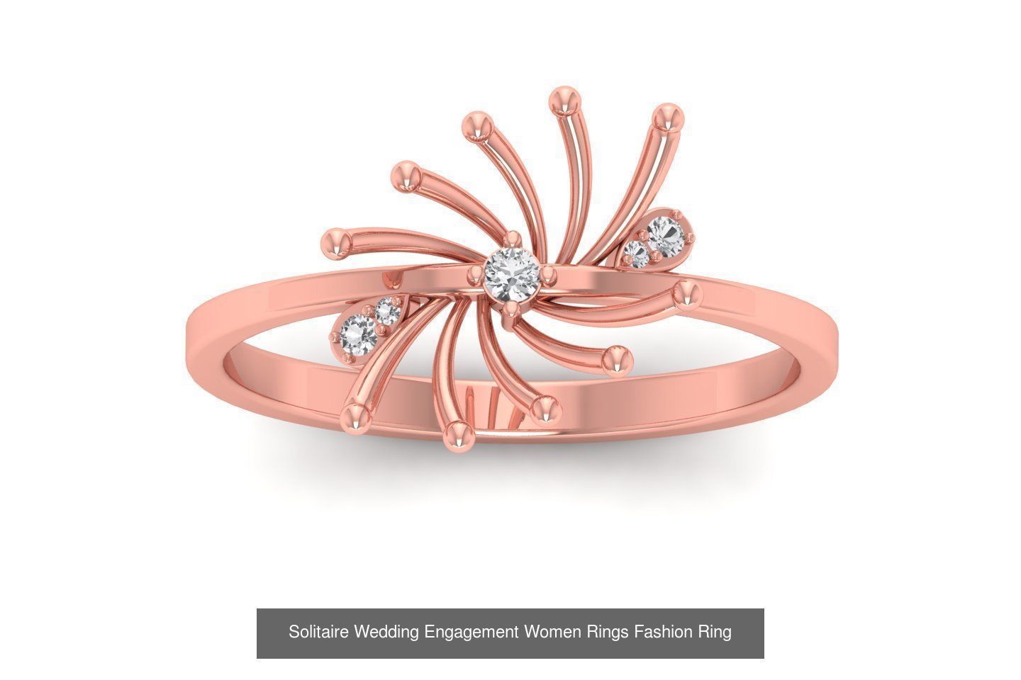 100 Solitaire Wedding Engagement Women Rings Collection _110