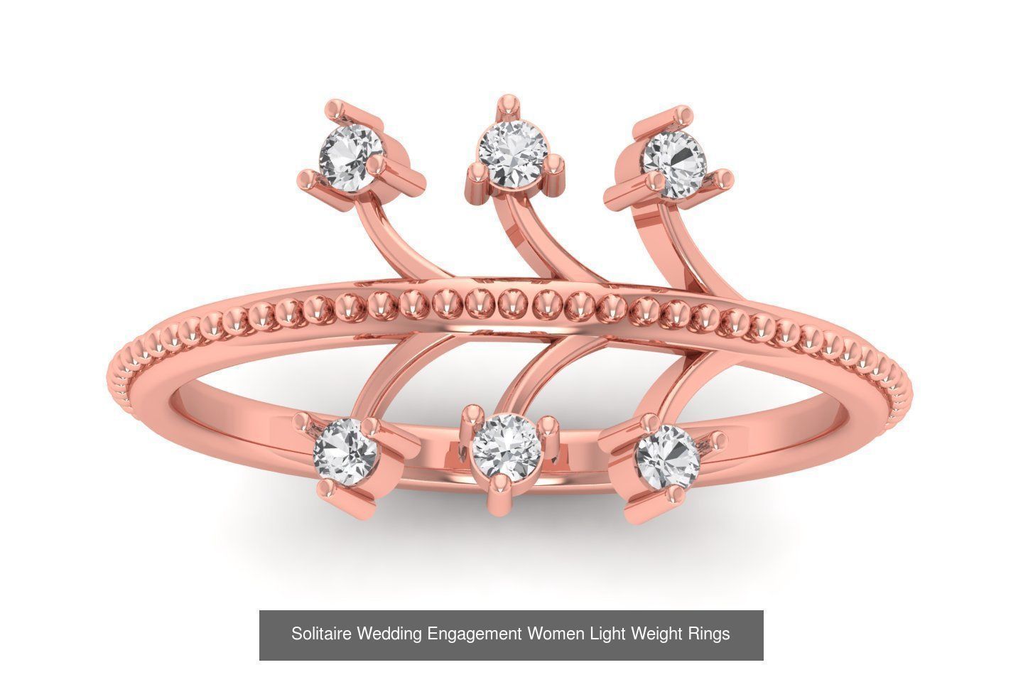 100 Solitaire Wedding Engagement Women Rings Collection _35