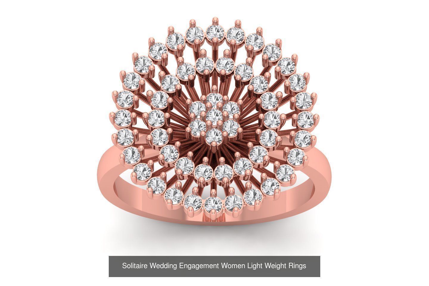 100 Solitaire Wedding Engagement Women Rings Collection _42