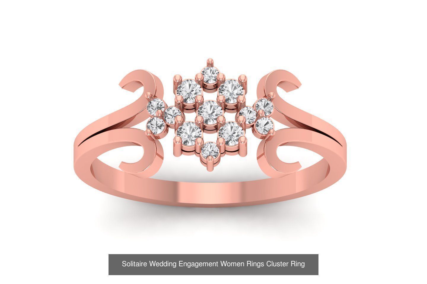 100 Solitaire Wedding Engagement Women Rings Collection _94