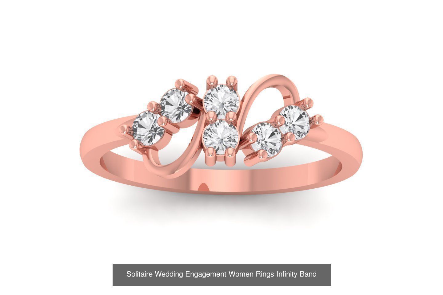 100 Solitaire Wedding Engagement Women Rings Collection _53