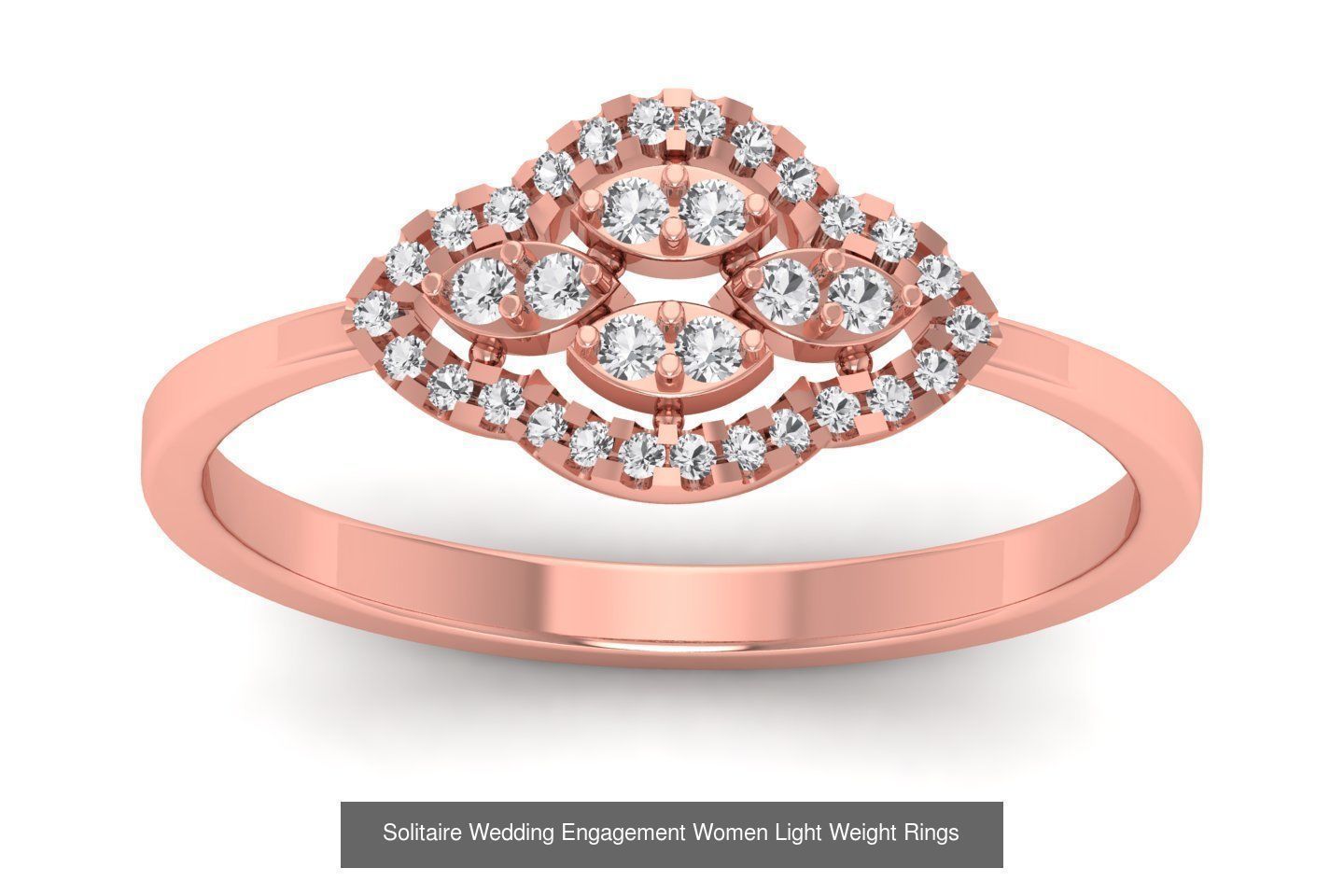 100 Solitaire Wedding Engagement Women Rings Collection _28