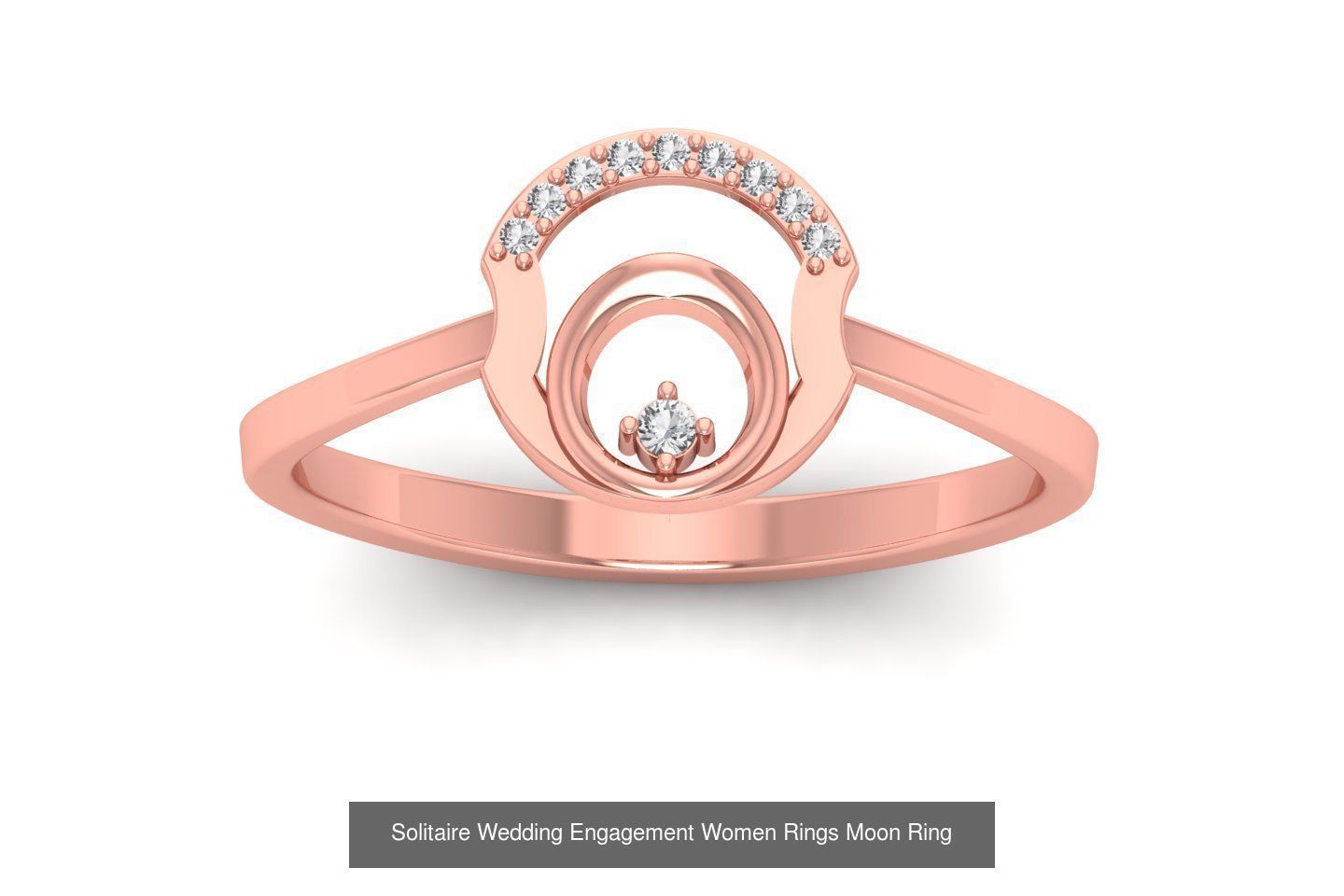 100 Solitaire Wedding Engagement Women Rings Collection _118