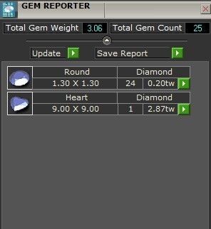 Beautiful heart pendant 2491 3D print model 3D print model_8