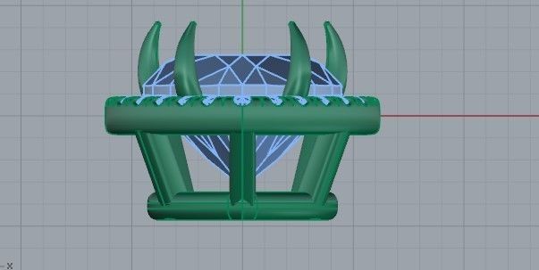 Beautiful heart pendant 2491 3D print model 3D print model_6