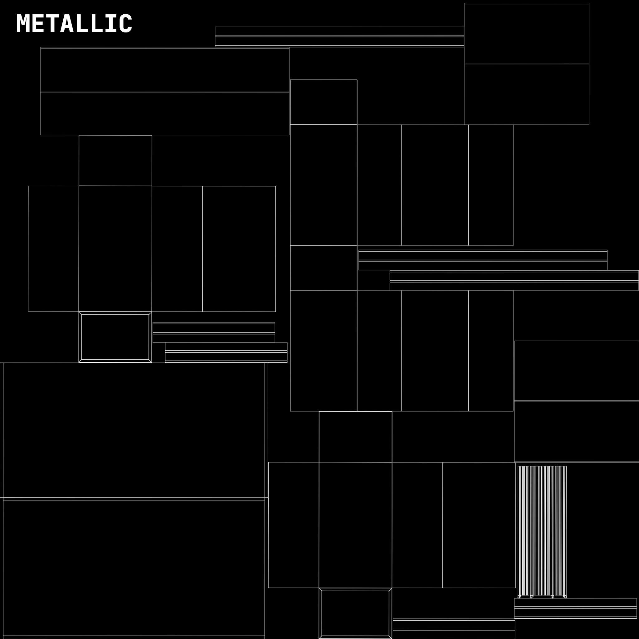 Teak Desk Low-poly 3D model_36