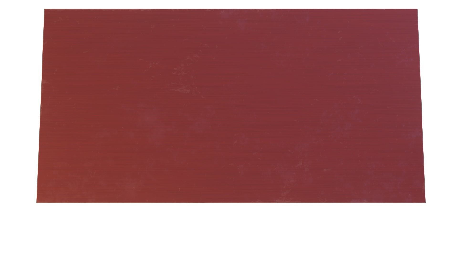 Teak Desk Low-poly 3D model_6