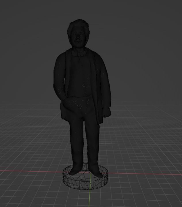 Albert Einstein 3D print model_20