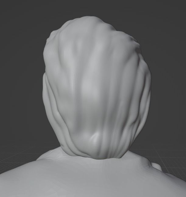 Albert Einstein 3D print model_13