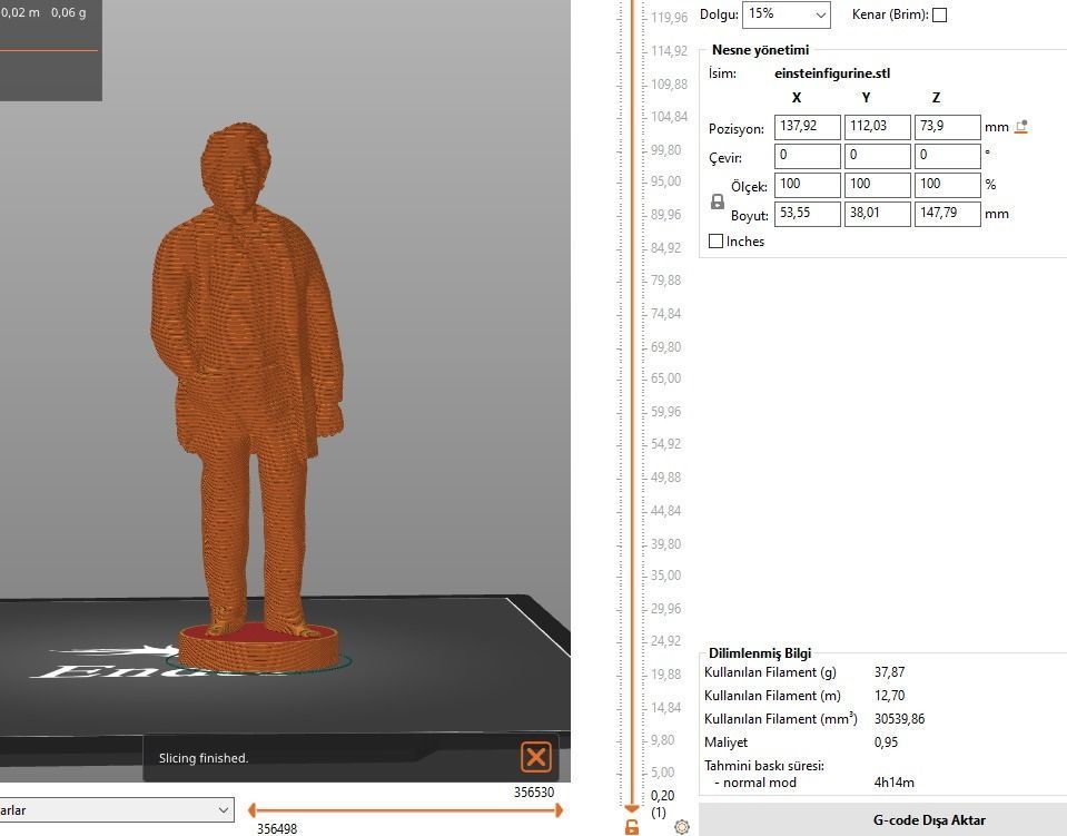 Albert Einstein 3D print model_22