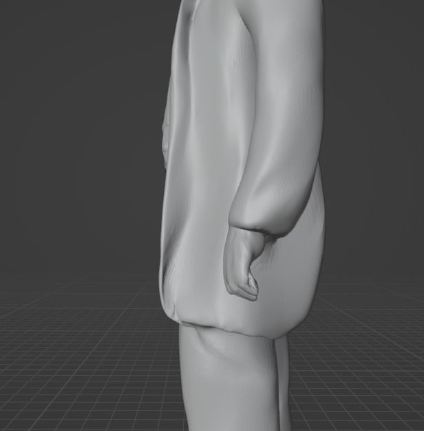 Albert Einstein 3D print model_18