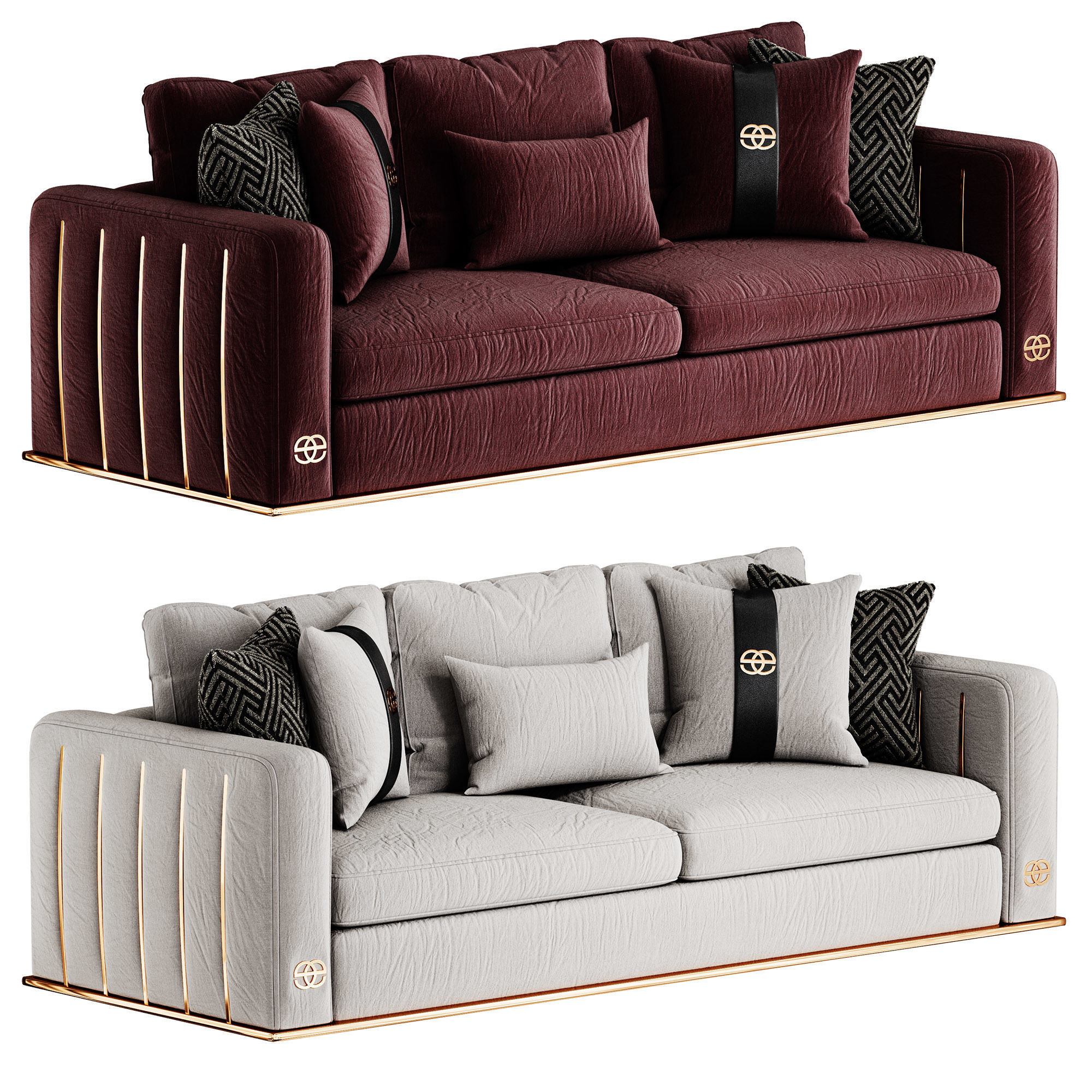 Loren Sofa 3D model_10